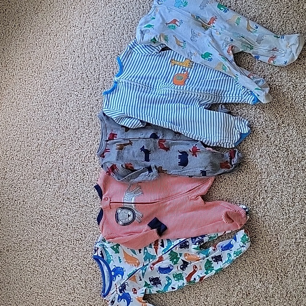 5 baby boy 3 month onsies